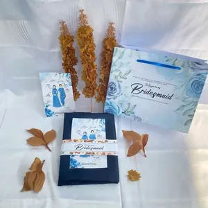 READY PAKET [LENGKAP + PAPERBAG] BRIDESMAID SATIN POLOSAN KEBAYA POLOS