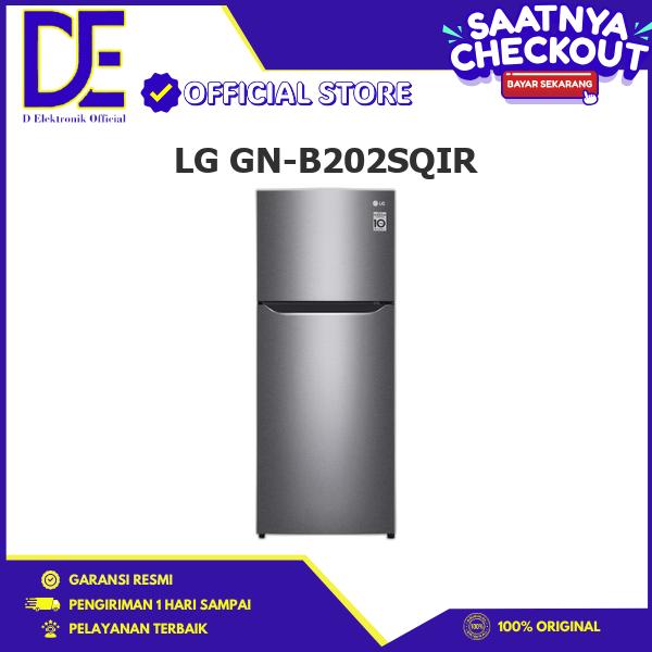 Gambar KULKAS LG GN-B202SQIR KULKAS Top Frezeer 2 Pintu No Frost GNB202SQIR GNB202 GNB202SQIR B202SQIR dari D ELEKTRONIK STORE Kota Administrasi Jakarta Barat Tokopedia