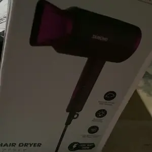 [FOLAGO] SAMONO SW-HD03 Hair Dryer 3 Kecepatan Dengan Angin Dingin dan Hangat Blue Light ION Negatif 300 Watt Bisa Dilipat Pengering Rambut - GARANSI 1 TAHUN