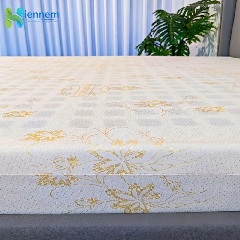 NỆM 1M6*2M*10CM CSN CAO CẤP ĐÔNG Á GOLD KÈM 7 MÓN