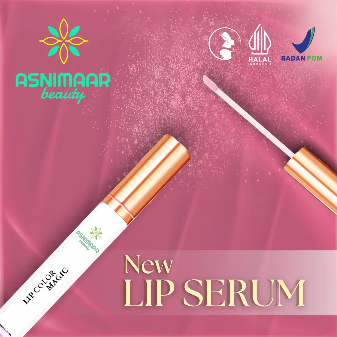 LIP COLOR MAGIC Asnimaar Beauty 4.5 ML (PRE ORDER TERBATAS)