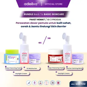ADLEEVA - Basic Skincare Kit (Isi 3 produk)