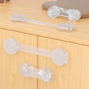 Child Safety Drawer Lock Safety Lock Transparent Refrigerator Lock