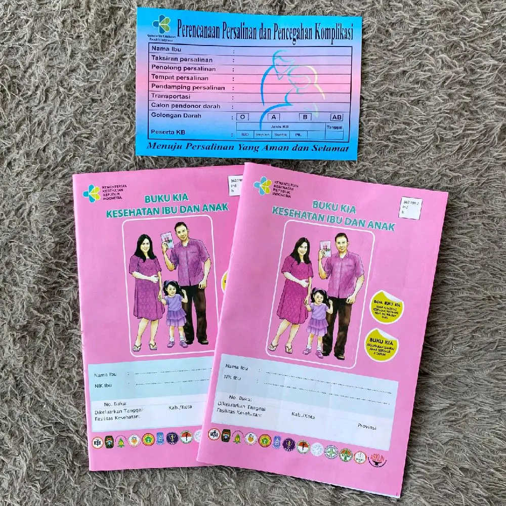 BUKU KIA IBU HAMIL EDISI 2023 terbaru original kemenkes DAN BUKU BIMBINGAN IBU HAMIL