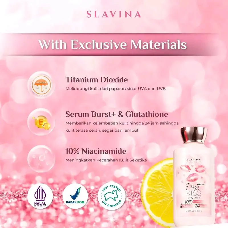(FREE GIFT) SLAVINA / SLAVINA BODY LOTION / HANDBODY SLAVINA / BODY LOTION SLAVINA 4