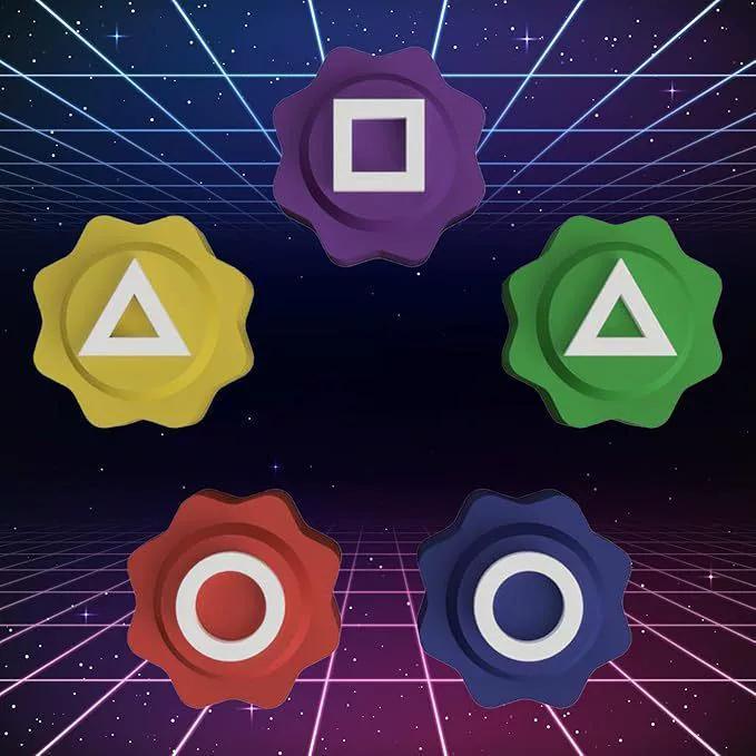 Squid Game-Inspired Korean Folk Game Set | TraditionalGames Collection: Jebi Kicks, Gong-gi, Biseokchigi, Paeng-y,DDAKJl | Fun for Family & Travel, Stone Catching GameJack Stone Pebbles Set, Prited-gonggi figurine, Squidgame-inspired, Ebi kick 3