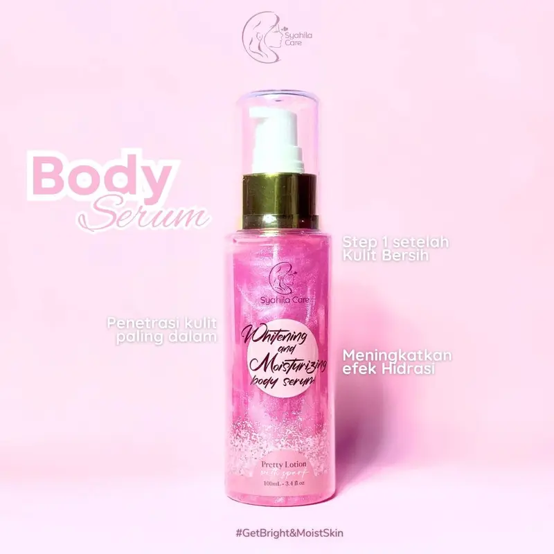 Body serum moisturizing syahila care 6