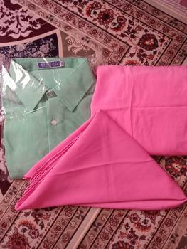 Product Review of SS: TUDUNG SEKOLAH DUA LAPIS PLUS SIZE KOSHIBO LICIN TUDUNG SEKOLAH PENGAWAS BERWARNA Biru Hijau Merah Hitam from x** 0
