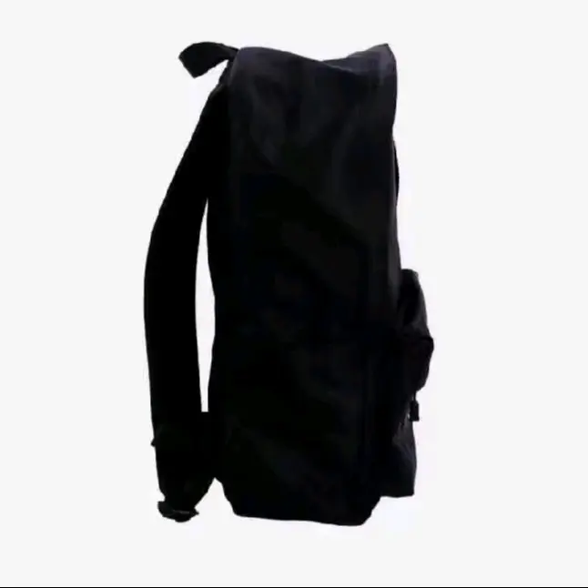 Tas ransel  Selempang Hitam pria/tas sekolah Smp bahan Canvas Slingbag Karakter Backpack 4
