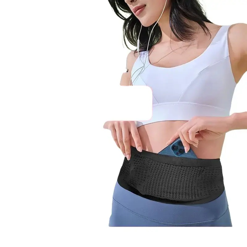 Sports waist bag Women's Running phone bag gym bag high elastic close-fitting invisible outdoor multi-purpose durable package
