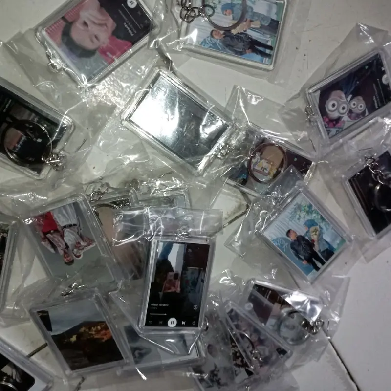 Ganci Akrilik 2 sisi depan belakang 4