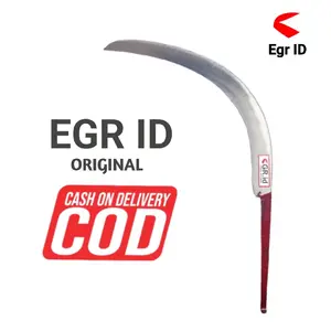 EGR ID LONG ORIGINAL TANGKAI POKOK TINGGI ALAT PEMBERSIH PELEPAH TANDAN SAWIT Steel Baja