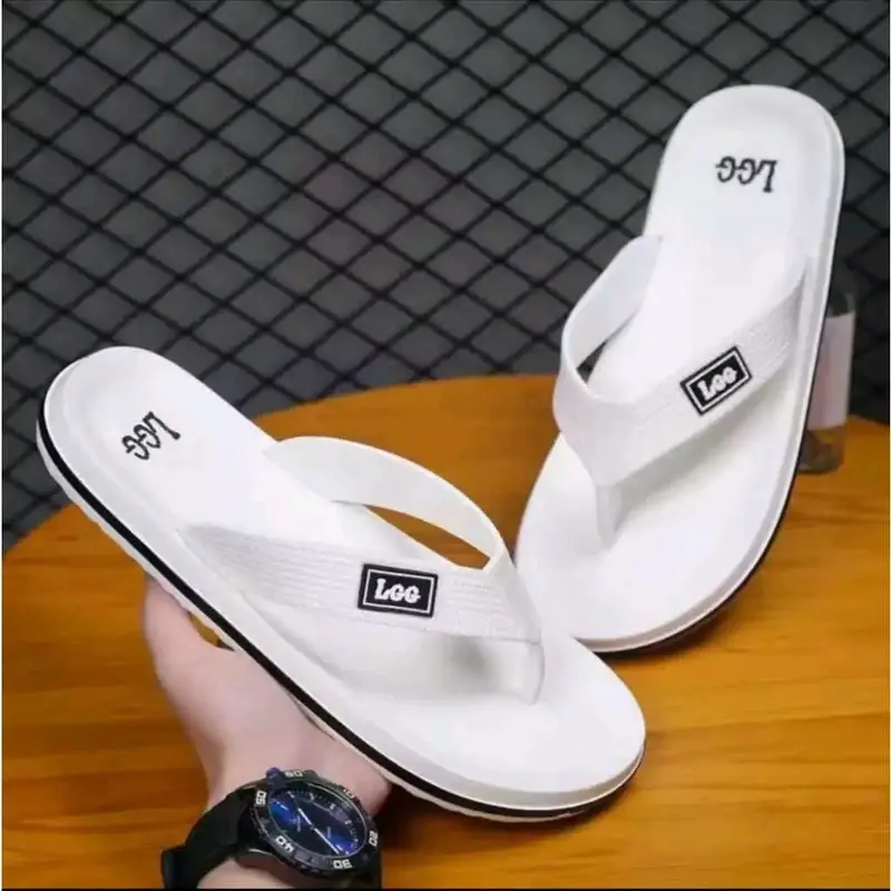 Sandal Jepit Pria Wanita Kualitas Tinggi Trendy LGH Import Bahan Karet Asli Empuk Lentur Antislip Sendal casual Black simpul tan brody fleksibel random priamurah cowo sneakers cowok 4