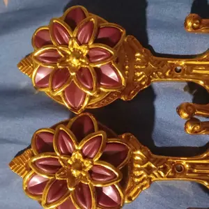 huuk gorden /huuk gorden motip bunga melati material plastik