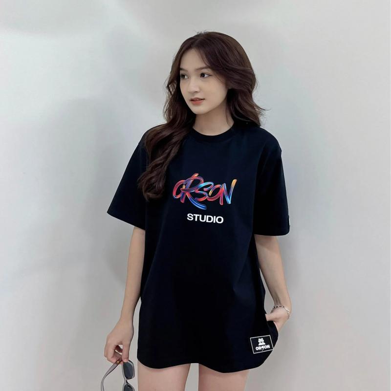 Áo thun Local Brand   Studio - Tee Áo Form Rộng Tay Lỡ Nam Nữ Top Cotton ngắn