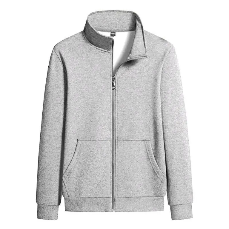 jaket sweater dewasa terbaru tanpa hoodie/ winderbreaker/ jaket olahraga/ outerwear/fashion dewasa Pria Wanita