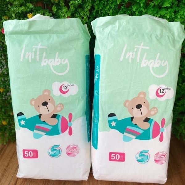 Bỉm quần Init Baby Organic 100 miếng cao cấp giá rẻ,Tả em bé đủ size M tới 5XL