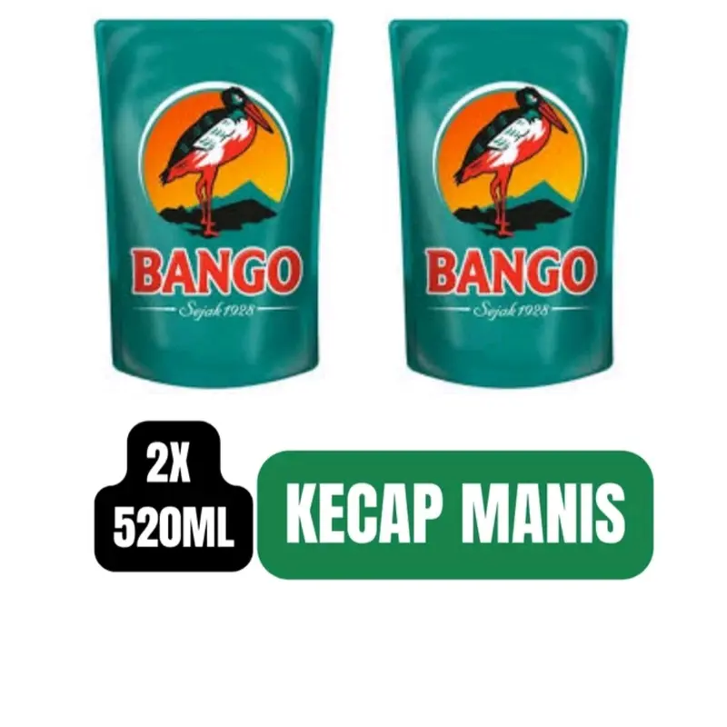 Kecap Manis Bango Special 520ml Dapat 2 pcs Kedelai Hitam 1
