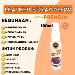 Leather Spray 100ml Perawatan Jaket Kulit Asli/Dompet Kulit/Tas Kulit/ Sepatu kulit dan Sintetis