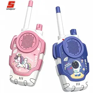 Snapzy Walkie Talkie Nirkabel Anak Jarak Jauh 500 Meter Edukasi Mainan Telepon 2pcs Hadiah Anak-anak