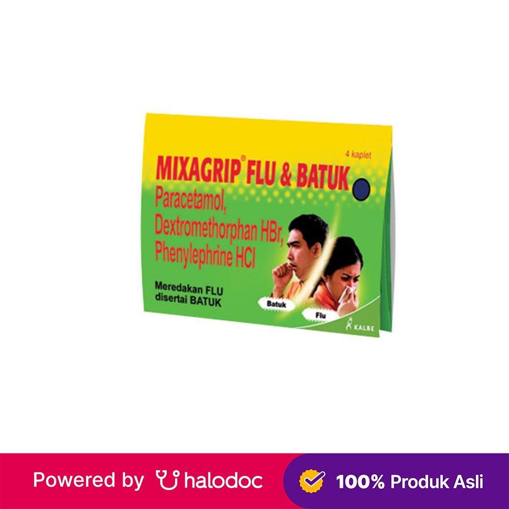 Mixagrip Flu Dan Batuk 4 Kaplet