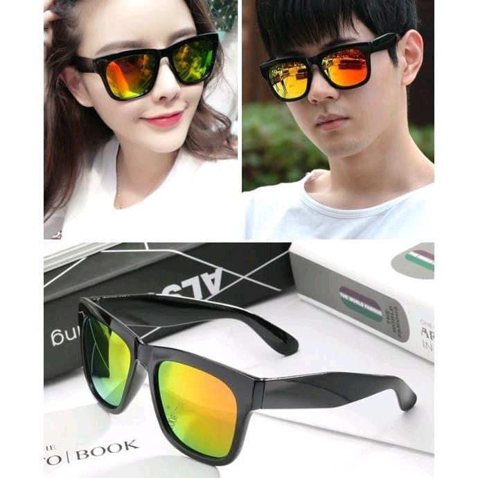 Kacamata Pria Wanita Anti Silau Korean Style Gaya Dan Trendy Eyewear Sunglasses 8