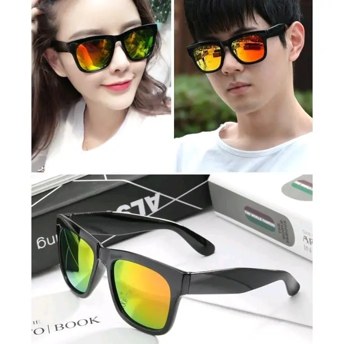 Kacamata Pria Wanita Anti Silau Korean Style Gaya Dan Trendy Eyewear Sunglasses 8