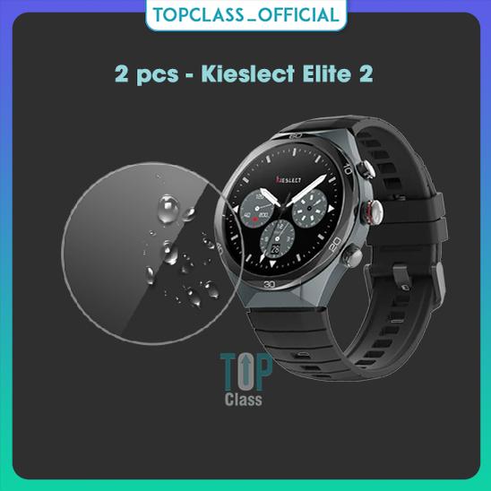 Bộ 2 Miếng Dán Màn Hình Bằng Kính Cường Lực Cho Đồng Hồ Thông Minh Kieslect Elite 2