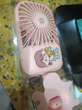 Product Review of (PRODUK ASLI INFINILAPAN) Kipas Angin Mini Genggam Portable Karakter Ice Cream 3 Speed Wind l Kipas Angin Lucu Portable USB l Mini Fan l INFINILAPAN kipas  mini kipas  minilucu from b**a 0
