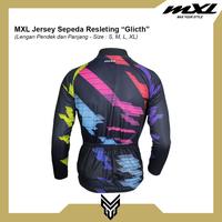 Gambar MXL Jersey Sepeda Glitch Lengan Panjang/Pendek Resleting Dewasa Unisex - S, Lengan Panjang dari MXL Sports Indonesia Kota Administrasi Jakarta Selatan 3 Tokopedia
