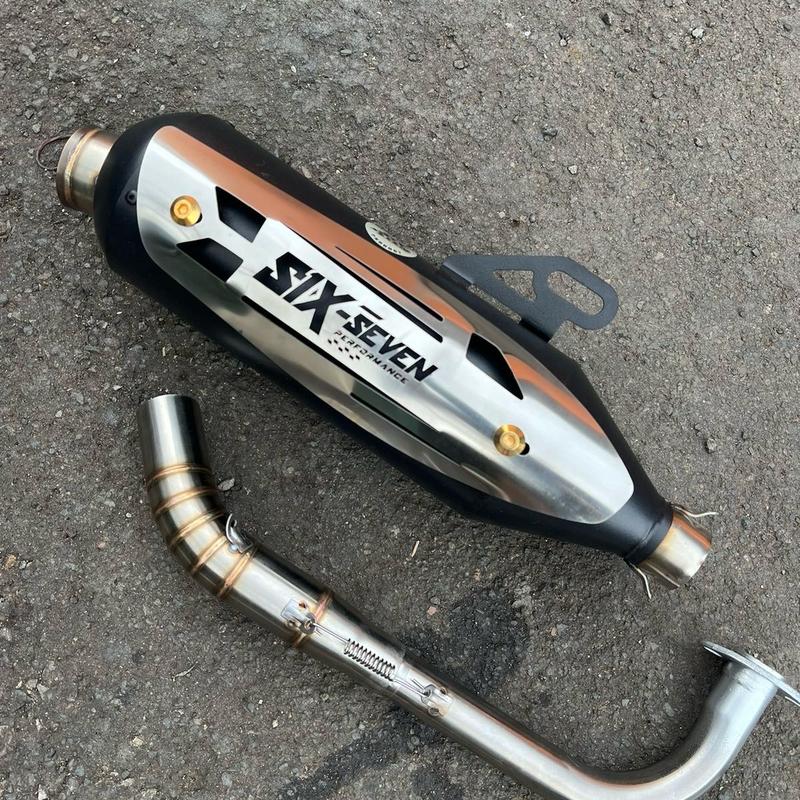 Knalpot Standar Racing Six Seven Mio Sporty M3 Beat Scoopy Genio Xride Soul Fino Vario Pcx Nmax Aerox 5