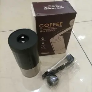 Alat Penggiling Kopi Manual Mesin Kopi Handy Coffee Bean Grinder Manual Mini Penggiling Penyesuaian Eksternal