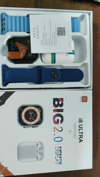 Product Review of [BELI 1 DAPAT 4] JAM SMARTWATCH I8ULLTTRA 2 TALI -TWS- JAM TANGAN FASHION - PELACAK KALORI - PELACAK DENYUT JANTUNG from A**) 3