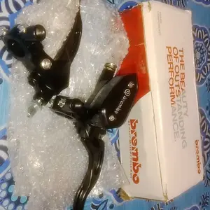MASTER  BREMBO SILVER MRCB UNIVERSAL SEMUA MOTOR 1 SET KANAN KIRI Motorcycle Sepeda handle rem vario 150 traction crf tabung