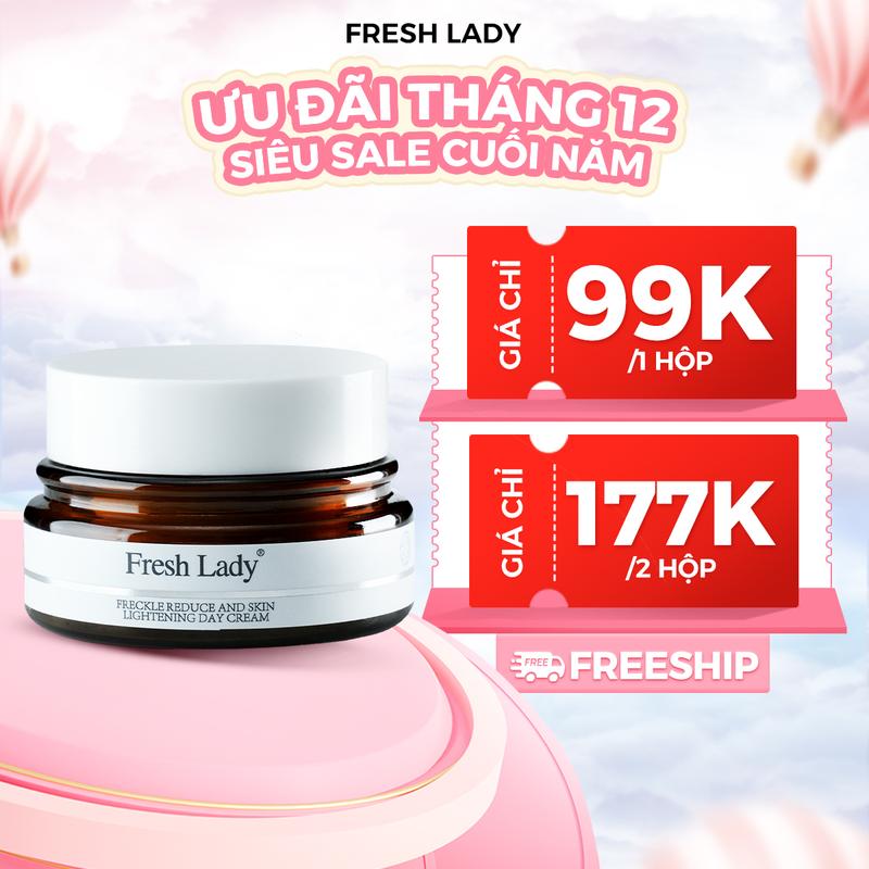 Kem Vi Tinh Thể Fresh Lady - Sản Phẩm Chăm Sóc Da Cao Cấp Công Nghệ Nhật Bản - 15ml