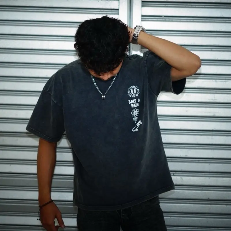Rais and Sain - Oversized Tshirt Wash Personal Issue - Kaos Unisex Kain Lembut 3