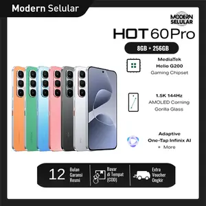 Infinix Hot 60 Pro 8GB/256GB - Helio G200 - 6.78" 144 Hz AMOLED - 50MP - 5160 mAh - NFC