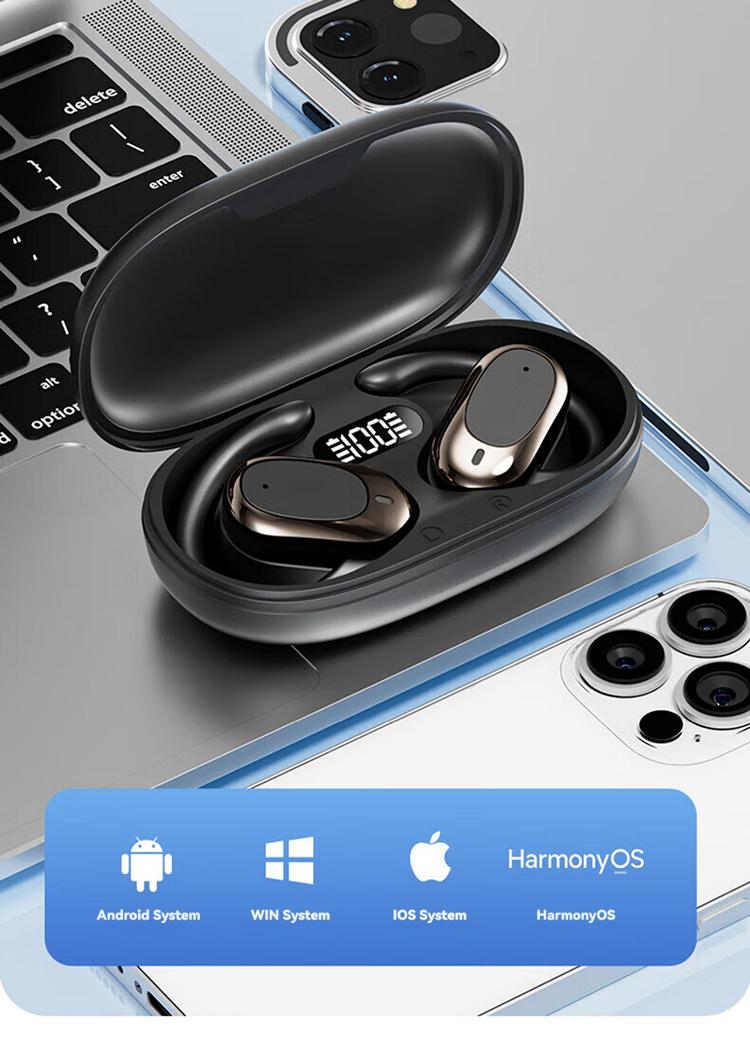 Rofani B06 Headset Bluetooth 6.0 Nirkabel Tampilan LED Binaural Tahan Air Earphone Pengurang Kebisingan HIFI Olahraga Stereo Peredam Kebisingan Headphone Penundaan Mikrofon Panggilan HD Musik Permainan Olahraga Headphone Rofani B06 Headset Bluetooth 6.0 Nirkabel Tampilan LED Binaural Tahan Air Earphone Pengurang Kebisingan HIFI Olahraga Stereo Peredam Kebisingan Headphone Penundaan Mikrofon Panggilan HD Musik Permainan Olahraga Headphone