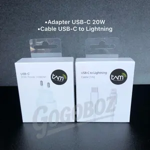 Charger 20W USB-C + Kabel USB-C to Lightning Fast Charging GARANSI 1 TAHUN