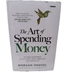 the art of spending money By Morgan housel