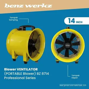 REDBO Mesin Blower Ventilator Portable 8 10 12 Inch Kipas Blower Exhaust 8 10 12 “ in ORIGINAL YAMAMAX PRO