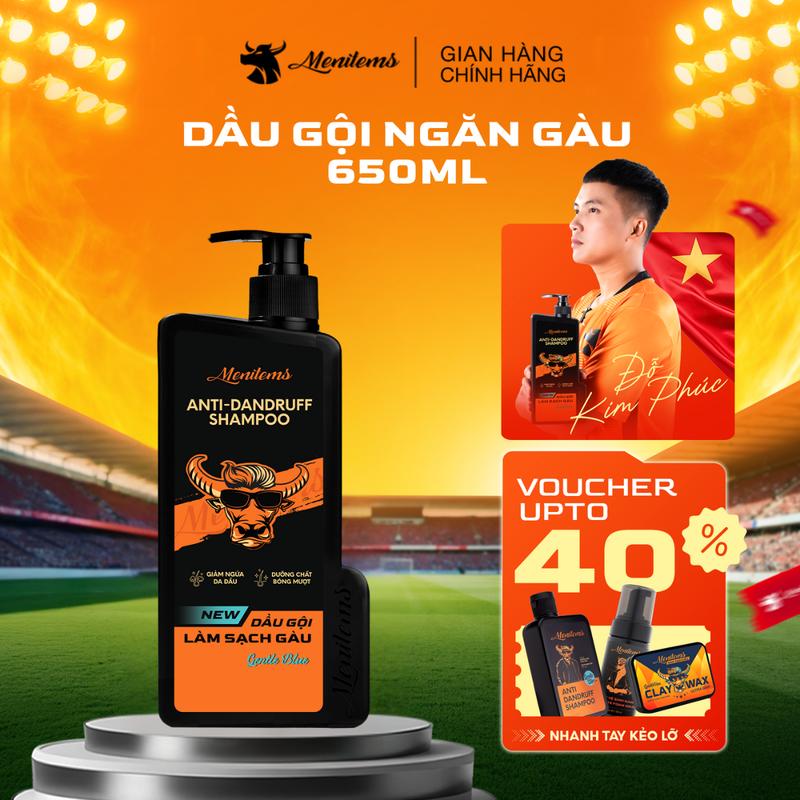 Dầu gội dưỡng tóc Menitems giúp ngăn gàu, giảm ngứa, dầu nhờn, cấp ẩm, phục hồi tóc hư tổn, chăm sóc tóc - K2