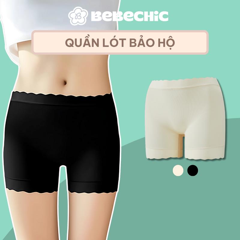 Quần Bảo Hộ Nữ BEBECHIC Mặc Đầm Chống Lộ Thoáng Mát BQ010
