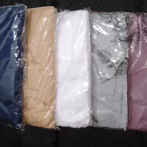 Mukena Dewasa Khadijah Motif Bordir Daun Jumbo adem Terbaru Atasan Muslim Cantik