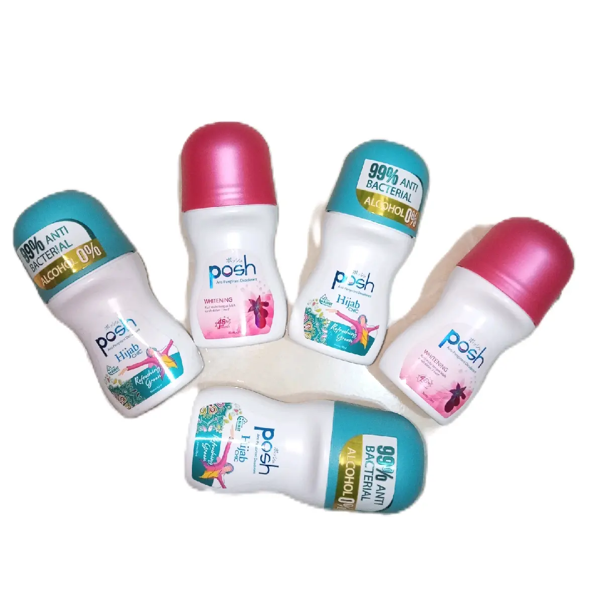 PAKET HEMAT POSH DEODORANT PER 5 PCS PROMO MURAH