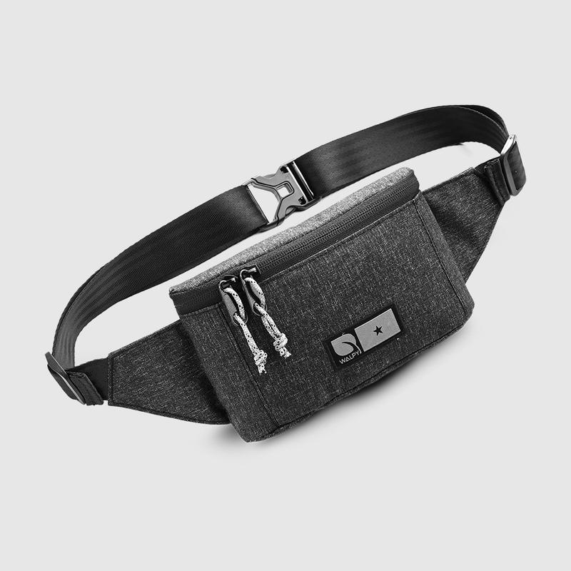 Túi bao tử Túi thắt lưng Túi đeo chéo Nam Nữ Walpy B01
