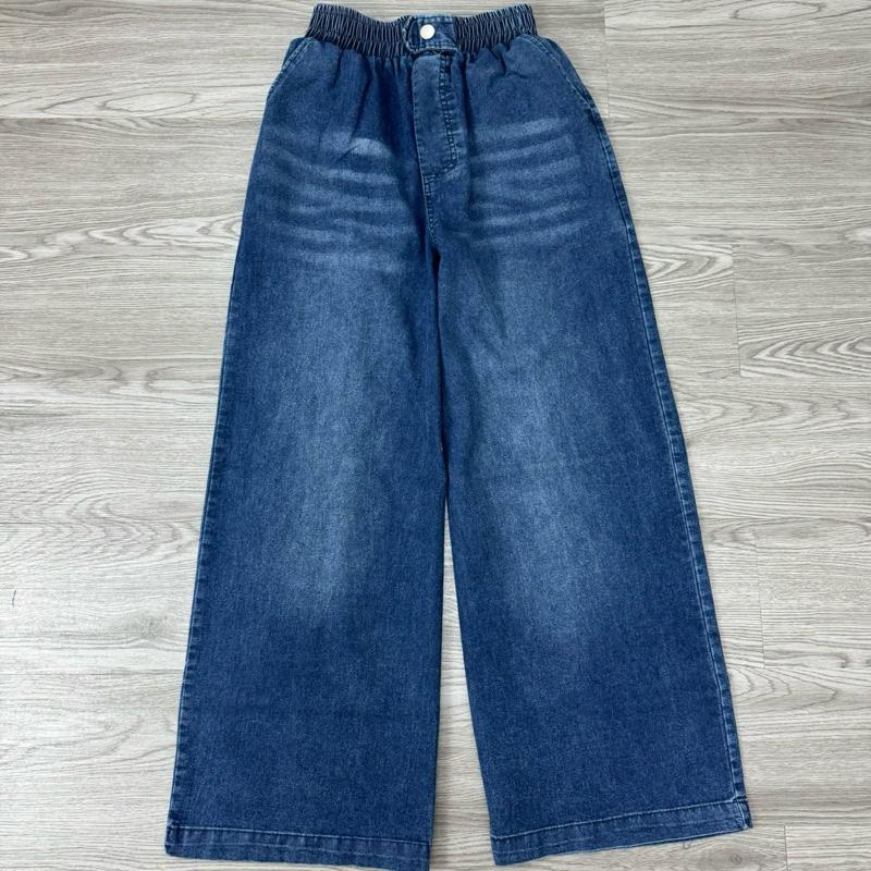 [40-80kg] SIÊU PHẨM Quần xuông ống sớ chất bò jean giấy mềm mát năng động, cao cấp nữ. 6