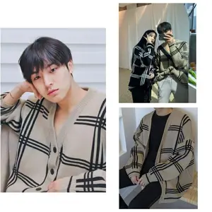 CARDIGAN RAJUT UNISEX SEVENTEEN MINGYU IMPORT BRANDAD