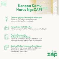 Gambar Facial Express + Laser Q-Switch Nd:Yag Double (2000 Shots) + IPL Rejuvenation Double (250 Shots) + Oxy Infusion Brightening +  Juva Vitaglow Peeloff Mask dari ZAP Clinic Kota Administrasi Jakarta Selatan 5 Tokopedia