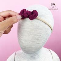 Gambar Nadokido Baby Ribbon Band / Bandana Headband Pita Anak Cewe Bayi Perempuan Newborn - Glaucous dari Nadokido Kota Bandung 4 Tokopedia